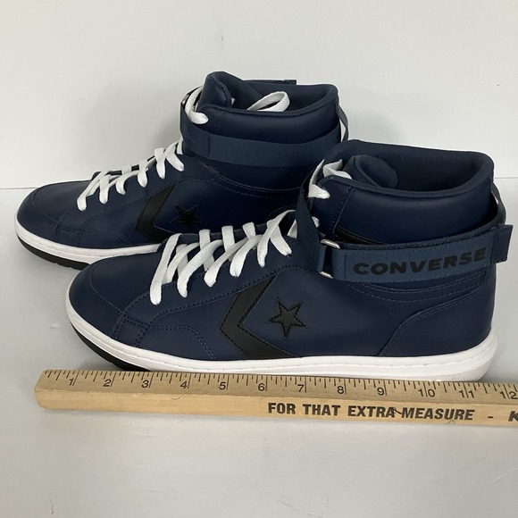 NWOT! Converse Pro Blaze V2 Leather Mid Navy Black Men\'s  Size 12‎ main image 4